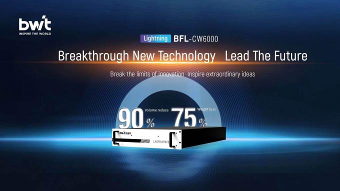 ข่าว บริษัท ล่าสุดเกี่ยวกับ BWT เปิดตัวไฟเบอร์เลเซอร์ Lightning 6000W | เล็กลง เบาขึ้น และฉลาดขึ้น  0