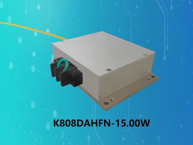0.22N.A.15W Detachable 808nm Diode Laser Module , high power laser diode module
